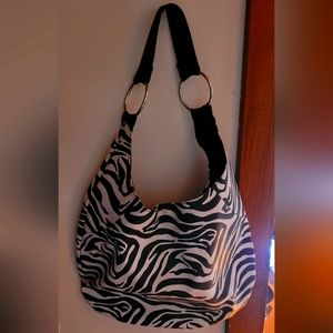 Zebra print pocket book